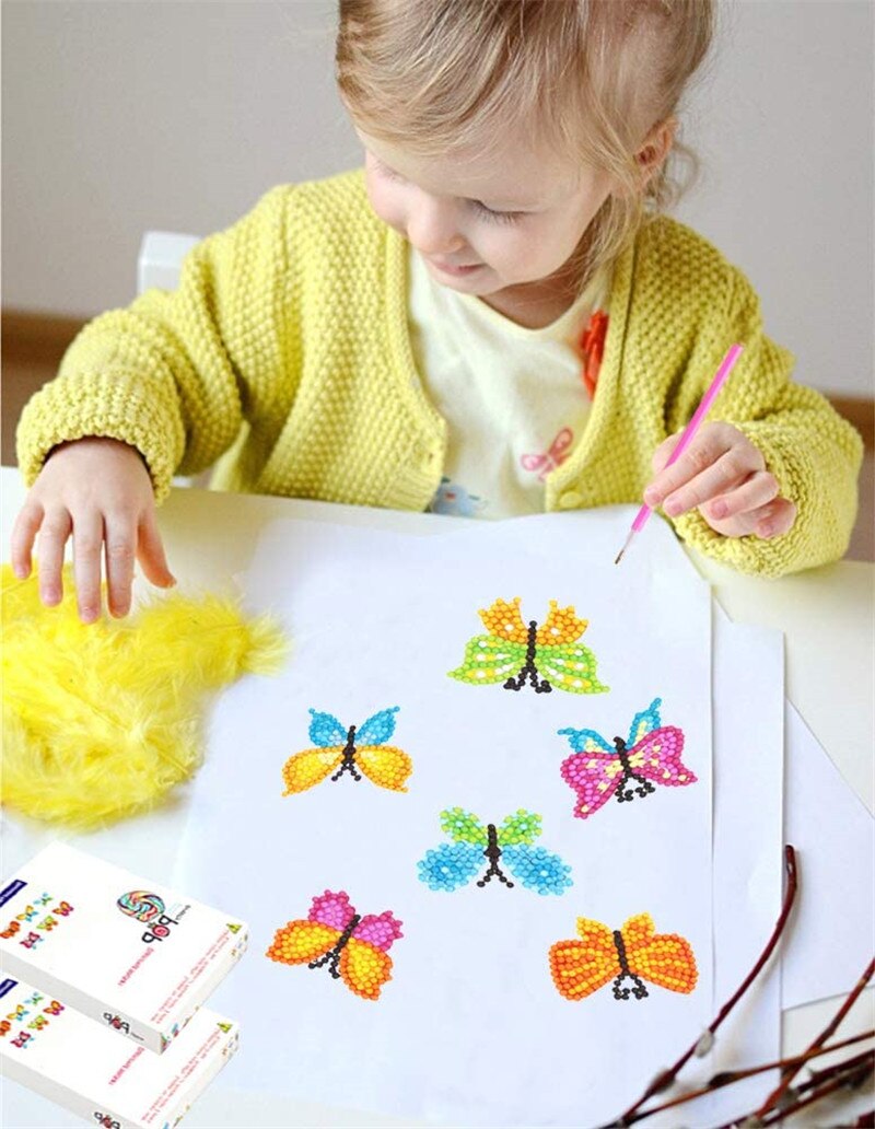 Butterfly Diamond Painting Stickers