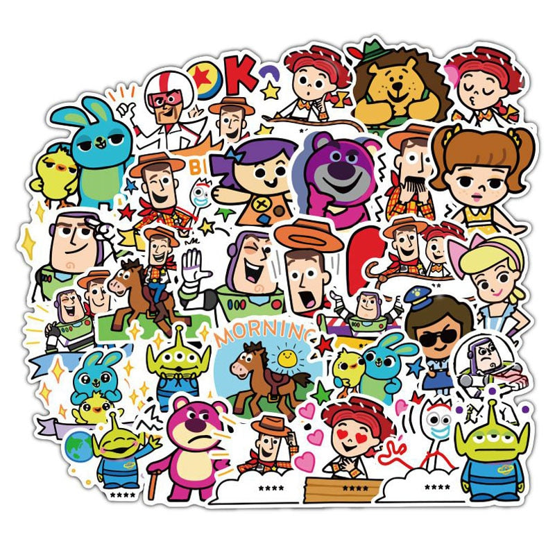 50Pcs Disney Waterproof Stickers