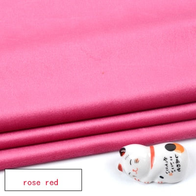 0.7 mm  Thick Plush Velvet Fabric