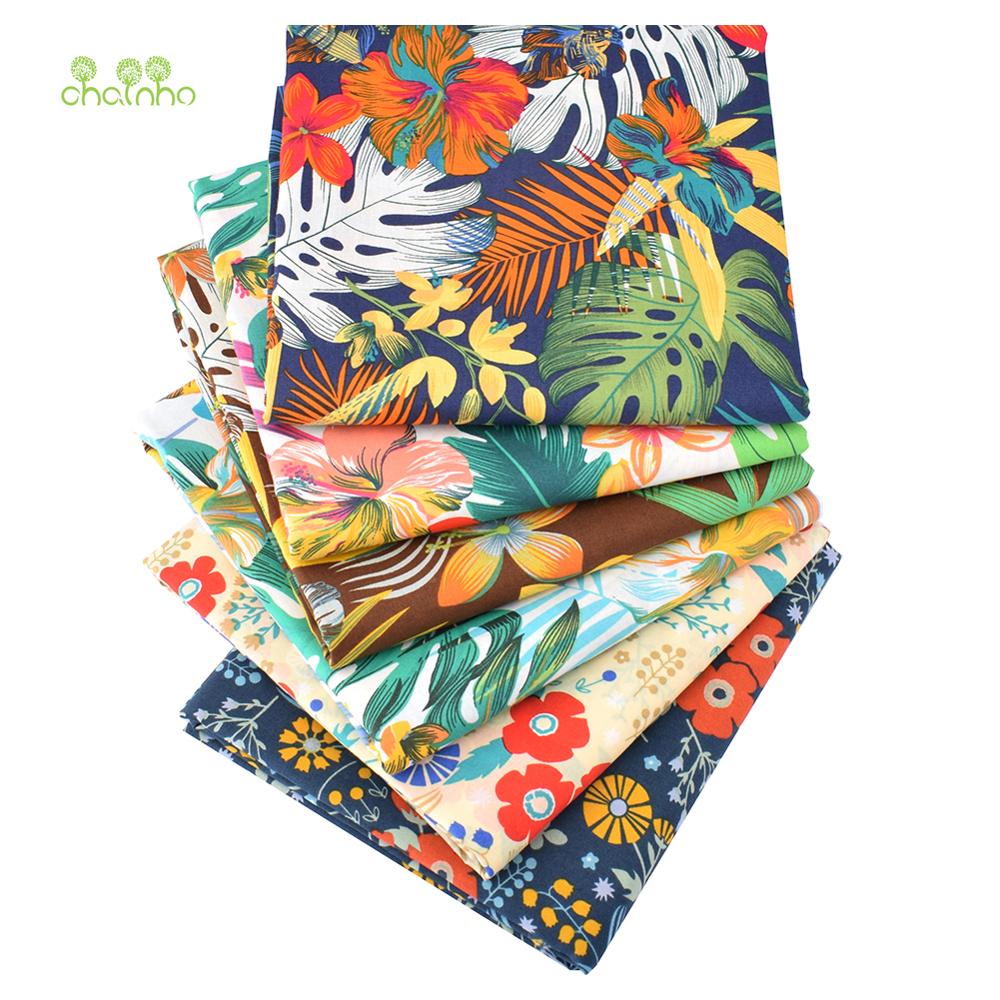 Tropical Printed Cotton Fabric