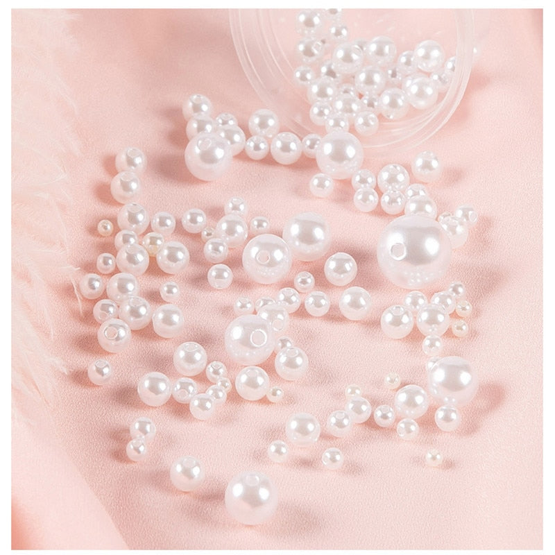 Imitation Pearl Beads (100/500/1000 pack)