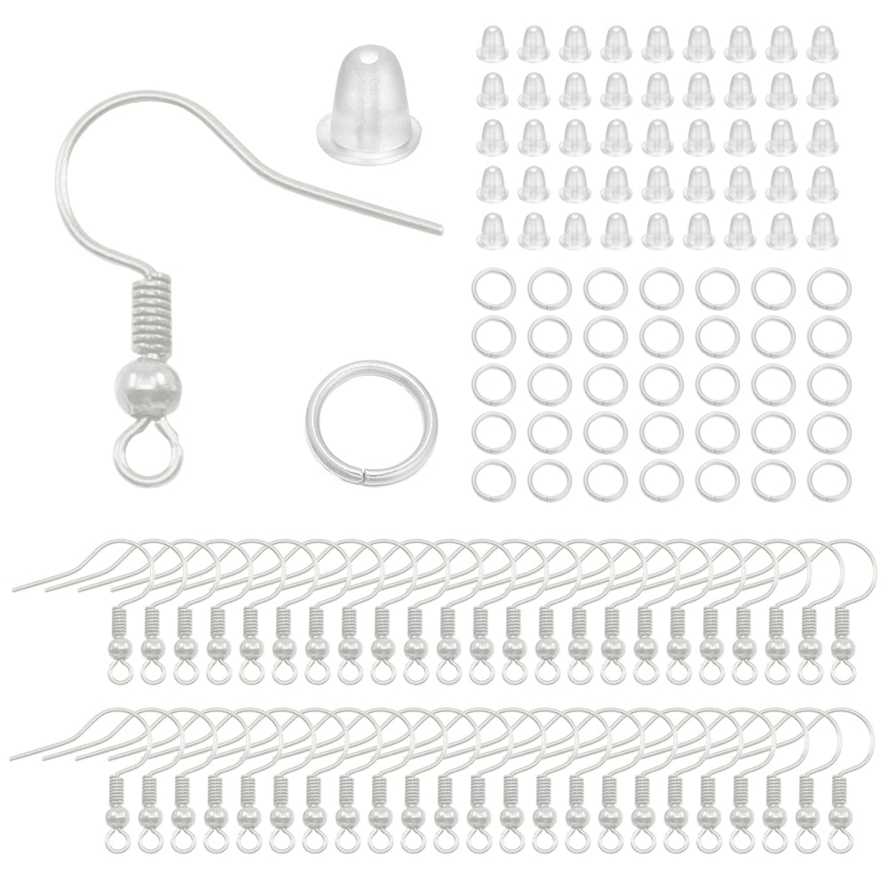 Hypoallergenic Earring Hook Kit (100 or 300/set)