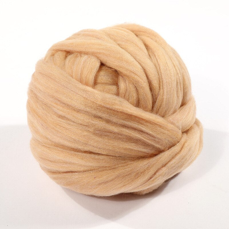 Thick Imitation Wool for Hand Knitting (8cm/16 color options)