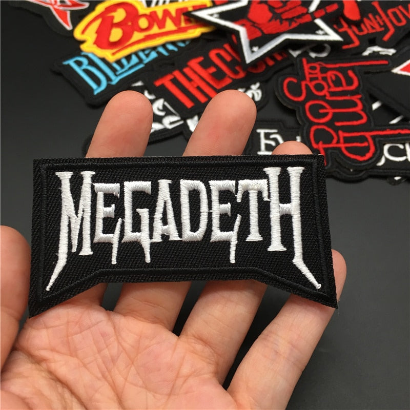 25PCS/Lot Rock Band Embroidery Patches