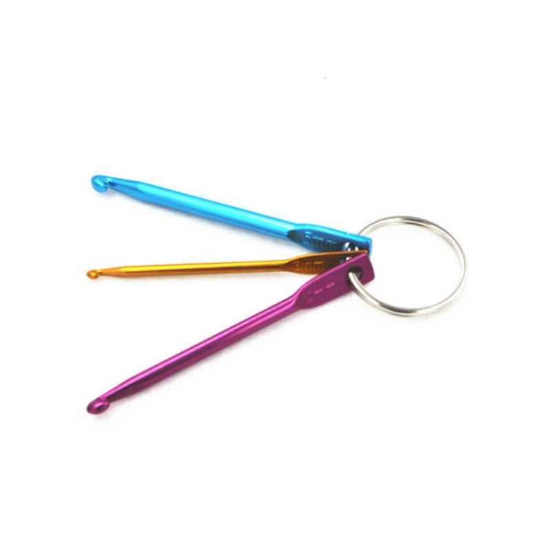 3 in 1 Keychain Mini Crochet Hooks