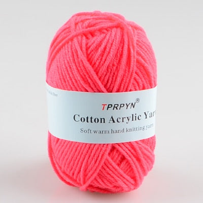 Cotton Blended Worsted Yarn