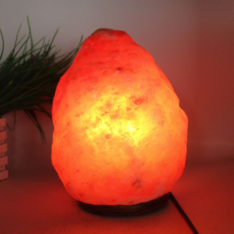 Natural Himalayan Salt Crystal Lamp Hand Carved