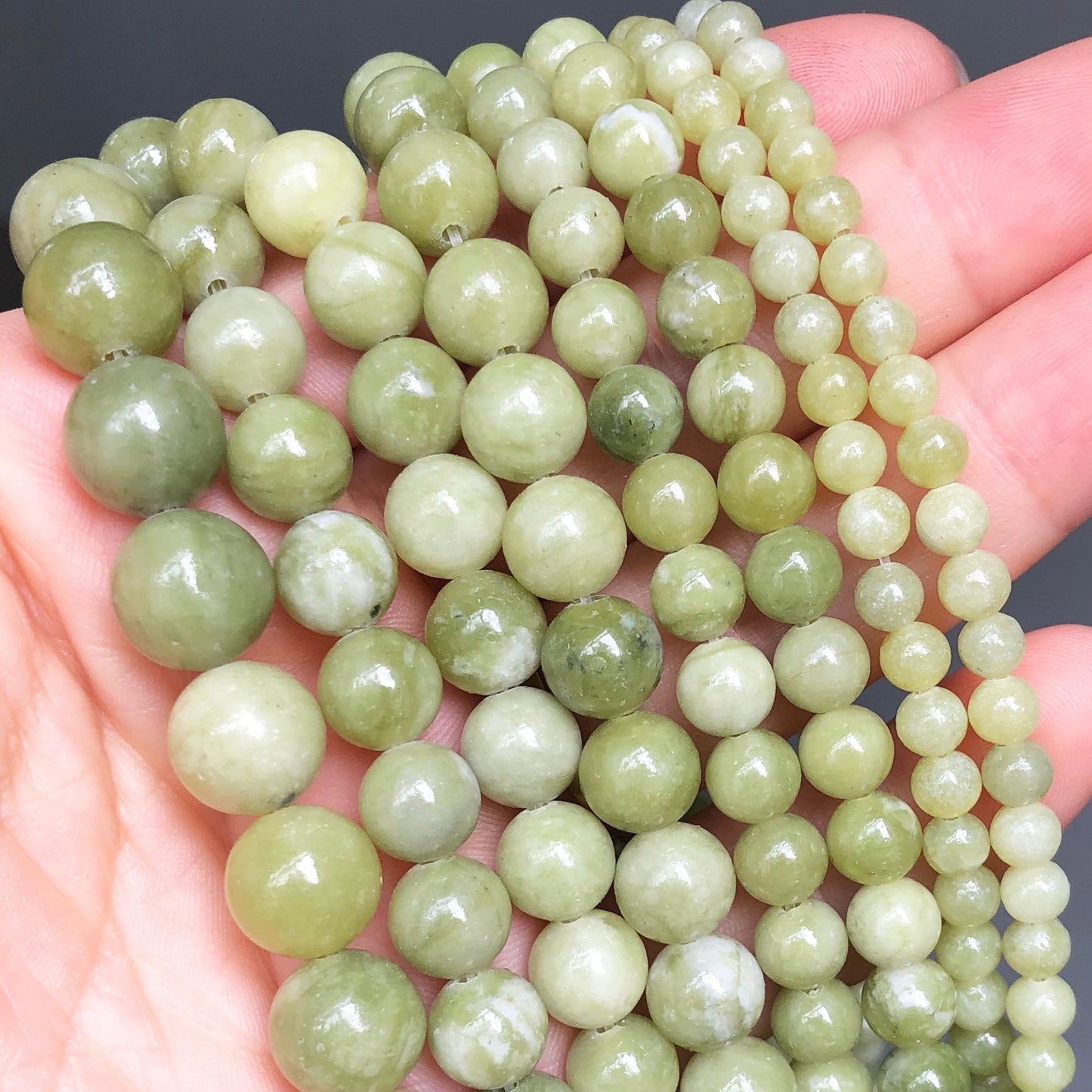 Natural Stone Loose Spacer Beads