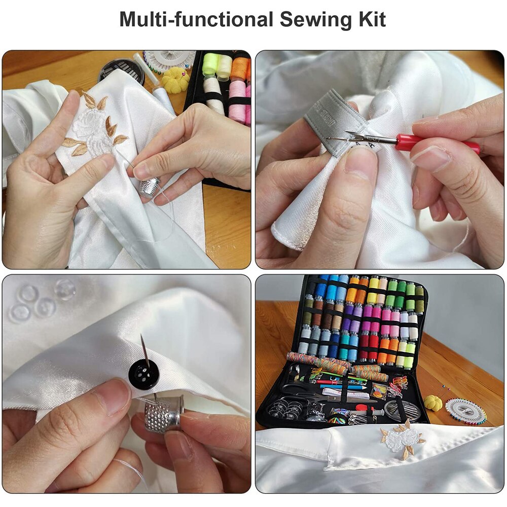 87/200Pcs Travel Sewing Kit