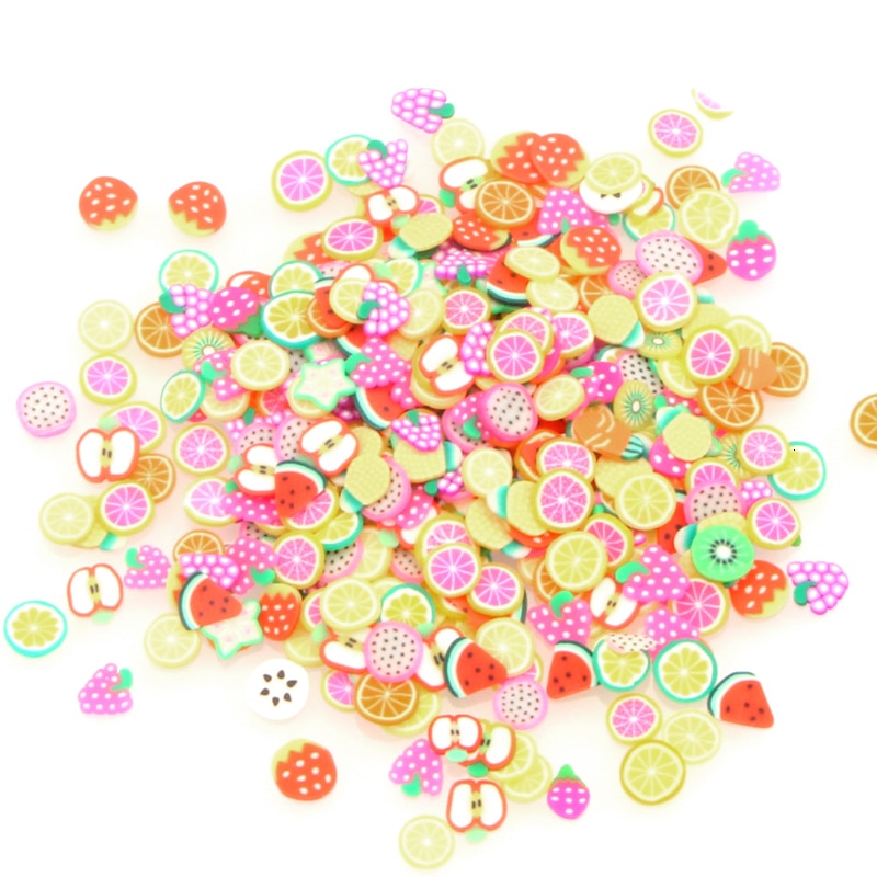 Polymer Clay Stickers (shape options, 1000/pack)