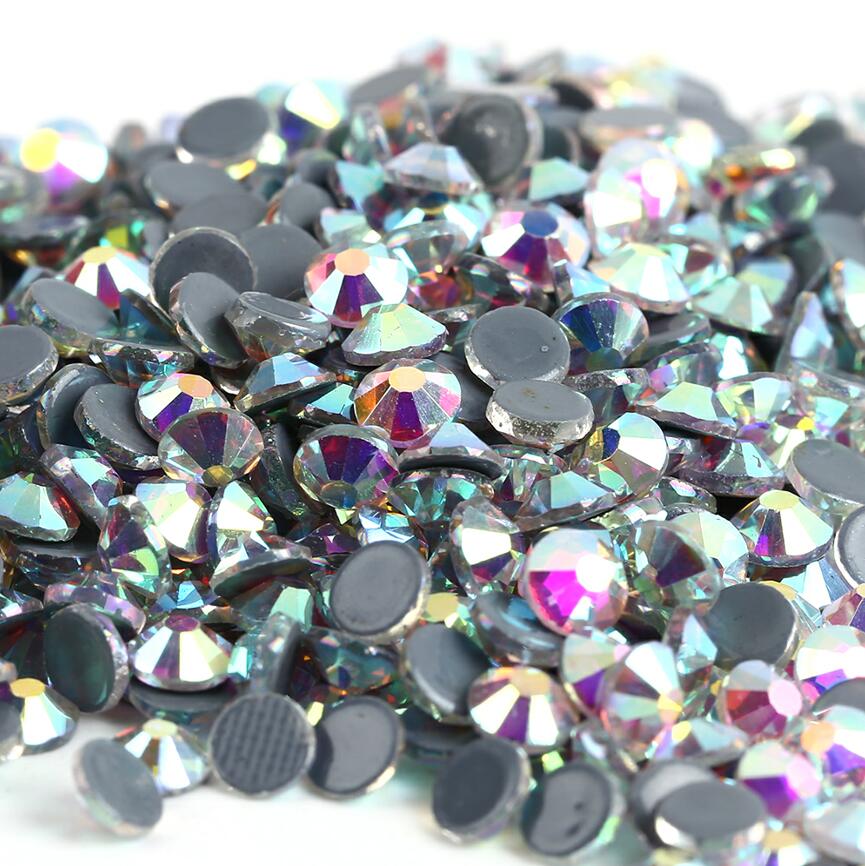 FlatBack Glitter/Crystal Rhinestones