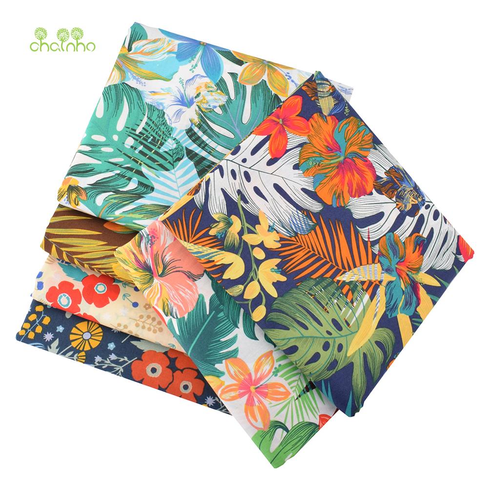 Tropical Printed Cotton Fabric