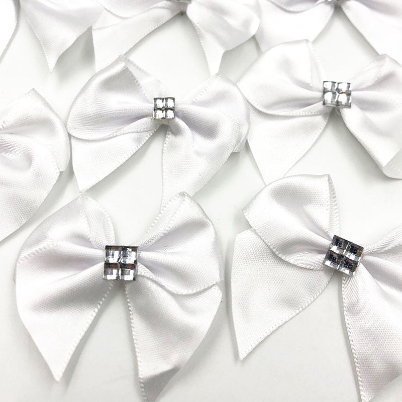 40PC Ribbon Bow Appliques