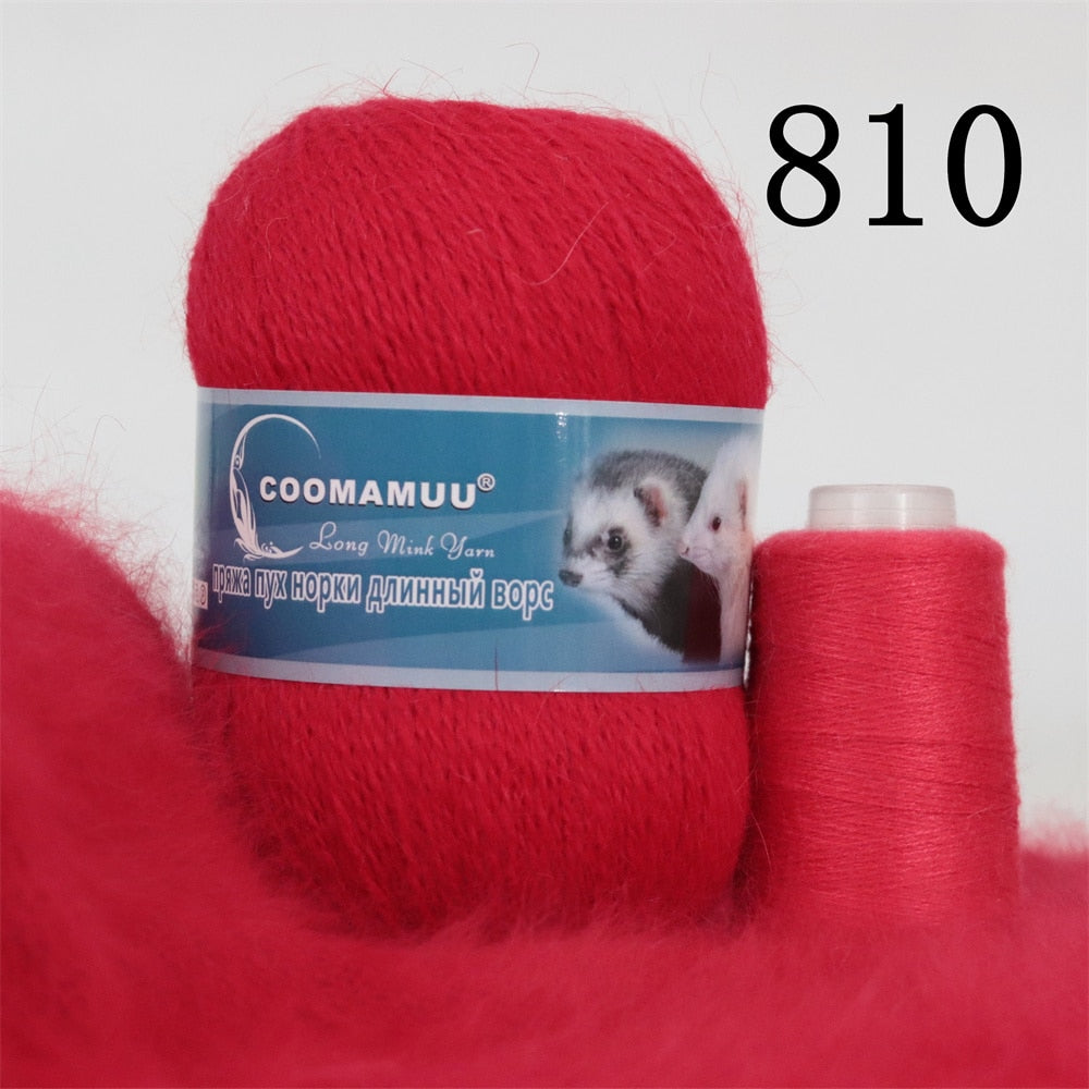 Plush Mink Cashmere Yarn Anti-pilling Fine Quality