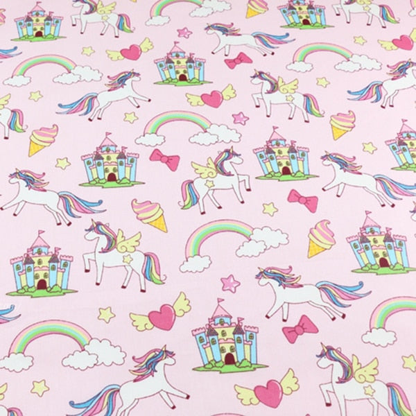 Patterned Twill Cotton Fabric (1/1.5/2 yards)