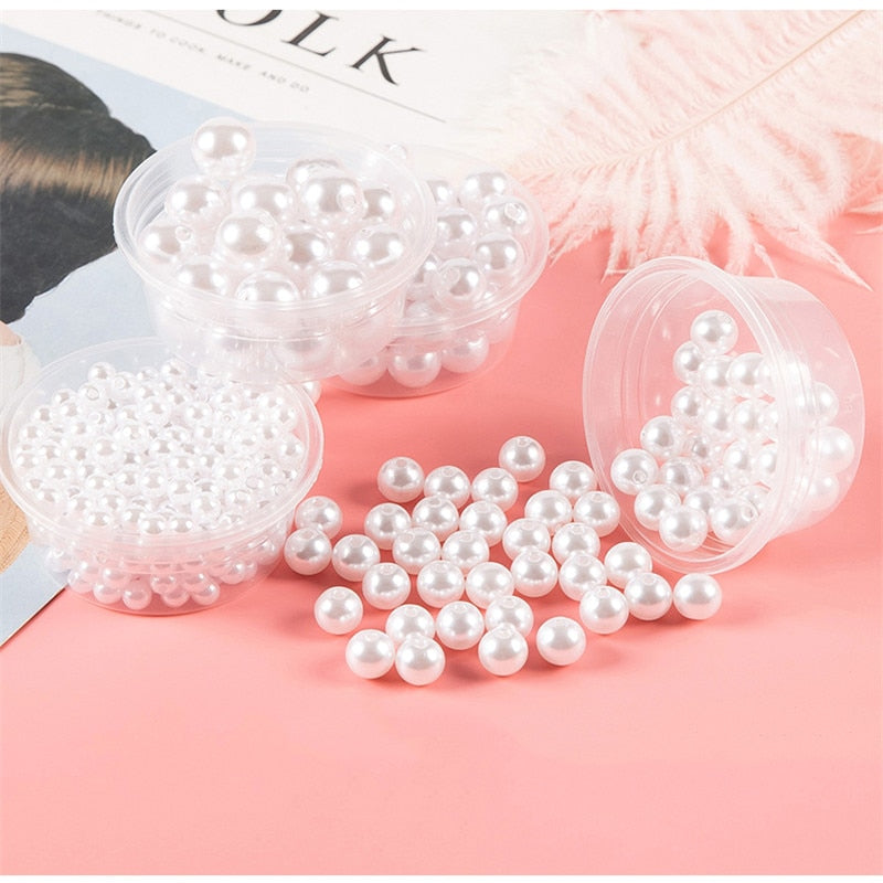 Imitation Pearl Beads (100/500/1000 pack)