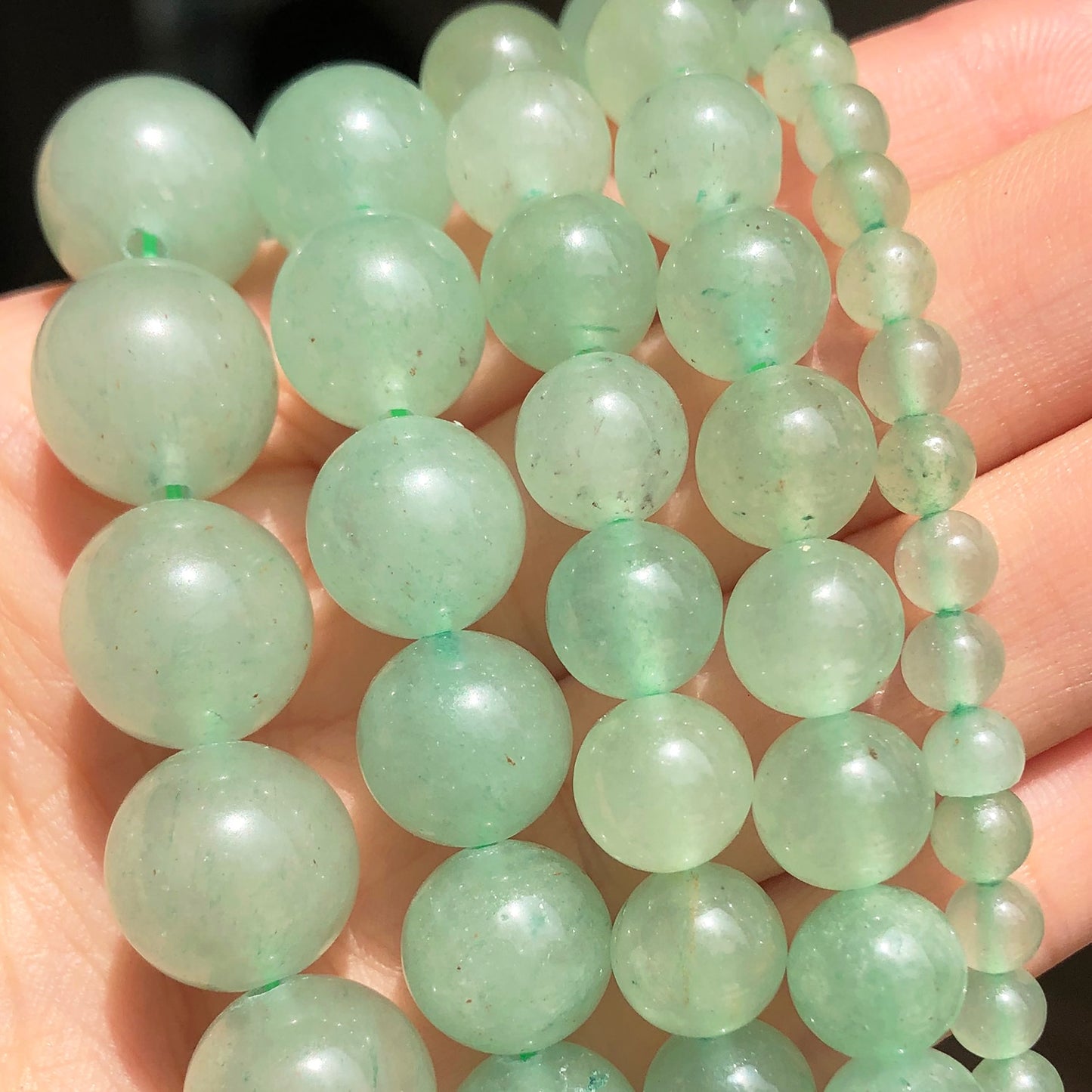 Natural Stone Loose Spacer Beads