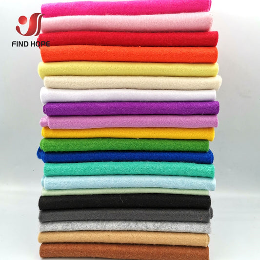 7 Rolls Soft Felt Fabric Non-woven