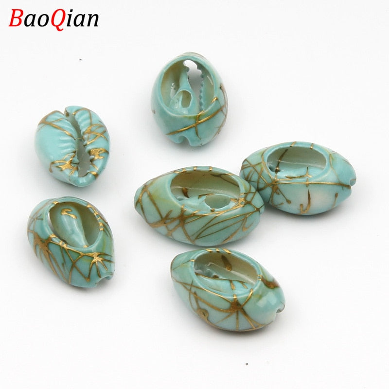 Natural Shell Loose Spacer Beads