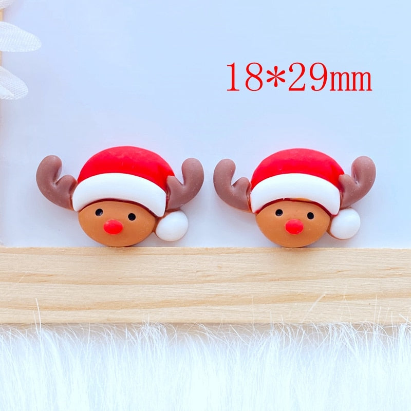 Christmas Collection Flat Back Resin