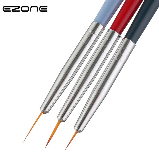 3 piece Fine Line Paint Brush (7/9/11mm)