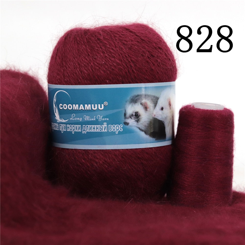 Plush Mink Cashmere Yarn Anti-pilling Fine Quality