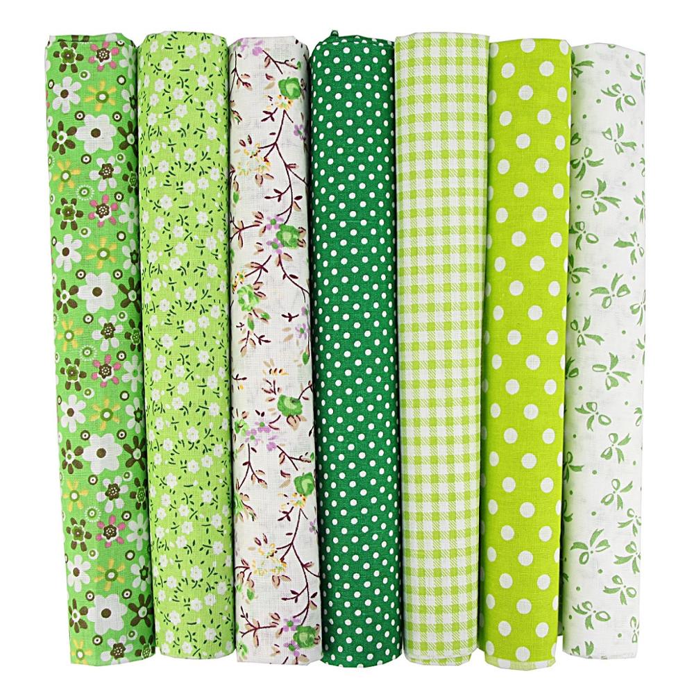 7PCS Cotton Fabric Squares