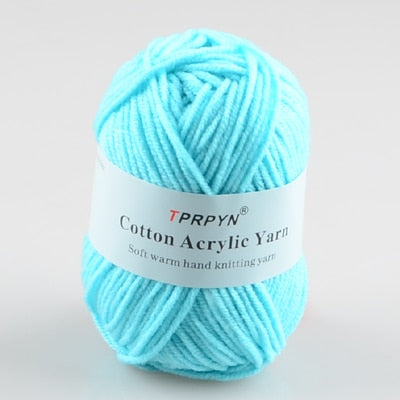 Cotton Blended Worsted Yarn