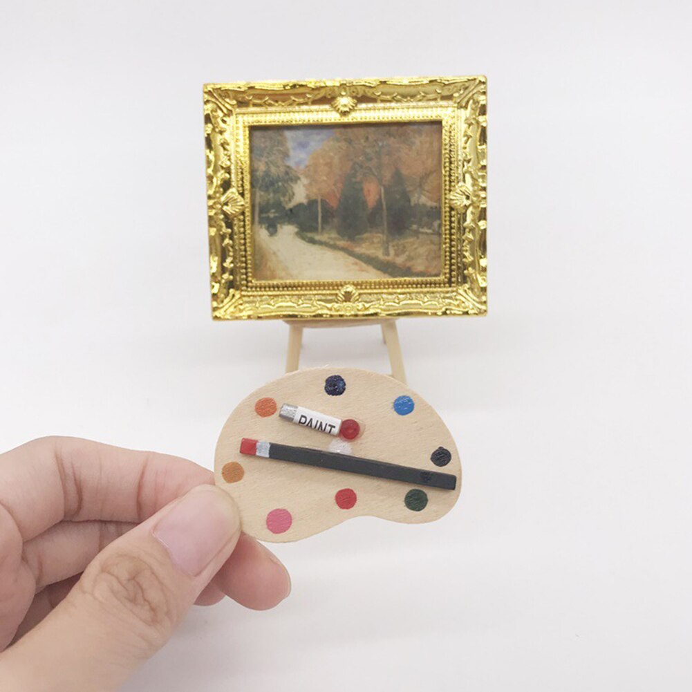 Miniature Art Room Scene (each piece sold separately, choose desired pieces)