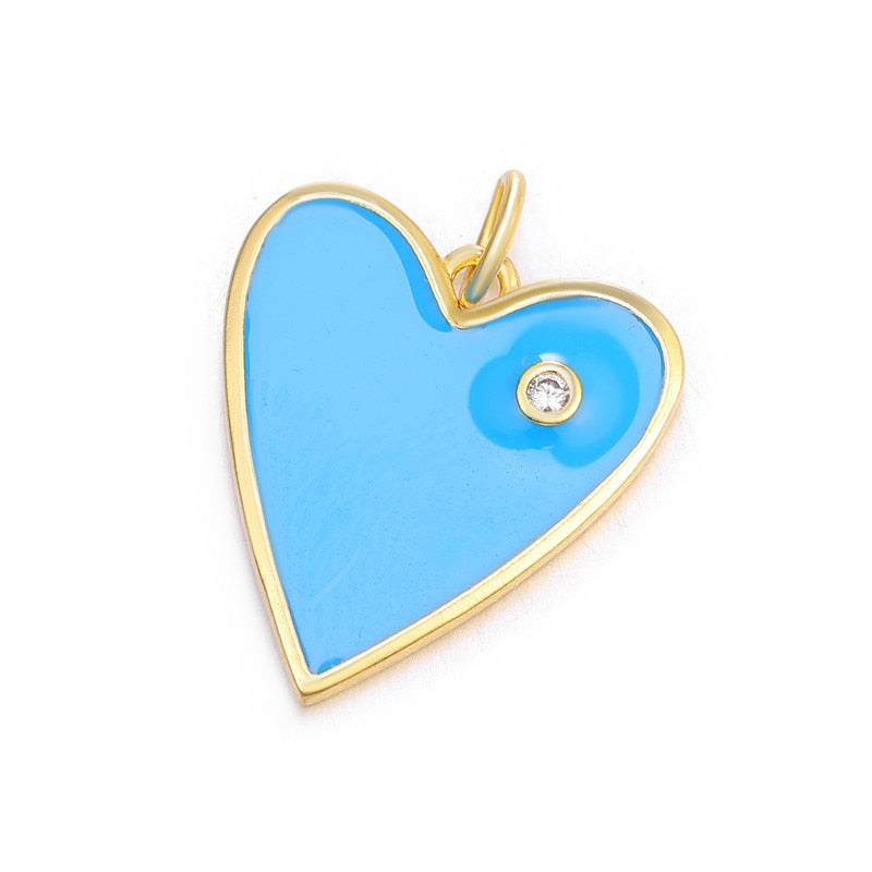 Enamel Charm Pendant (style option)