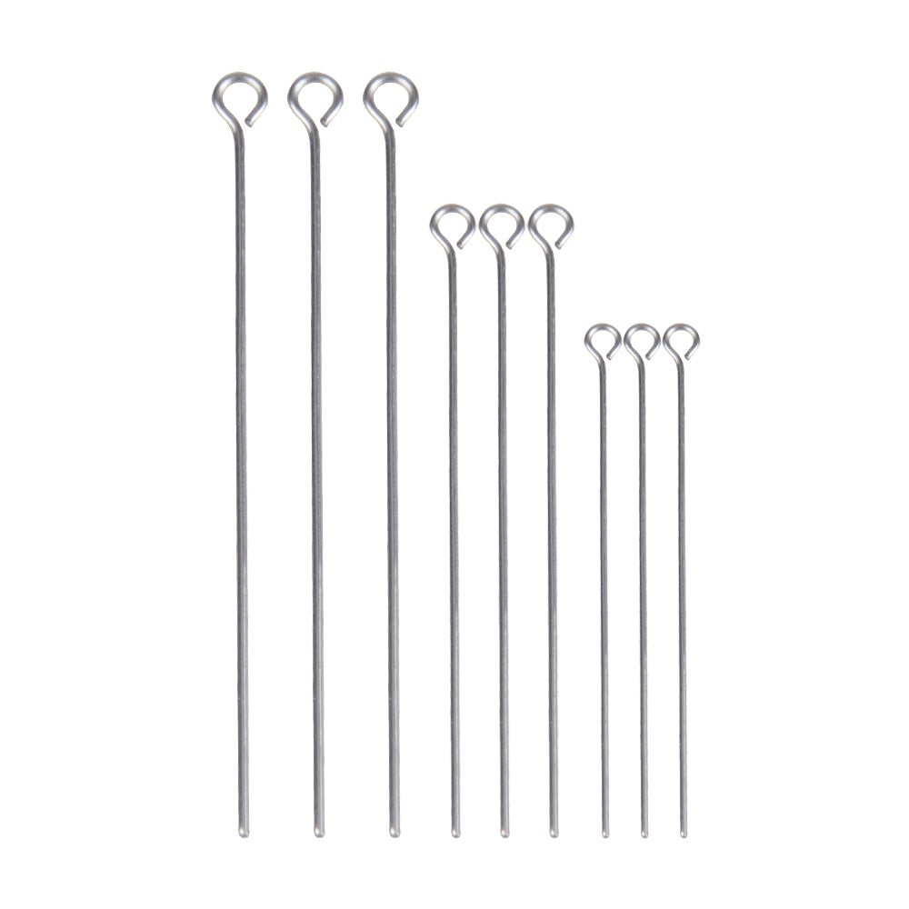 Stainless Steel Eyepin/Headpin/Ballpin 100/lot