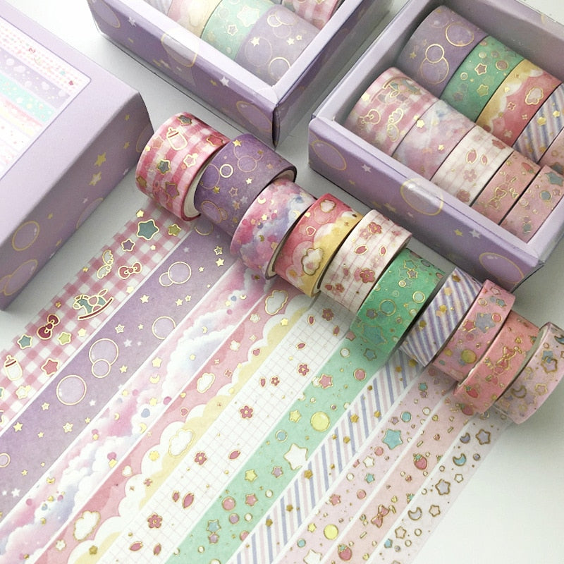 Decorative Tape (color/style choice, 10 rolls)