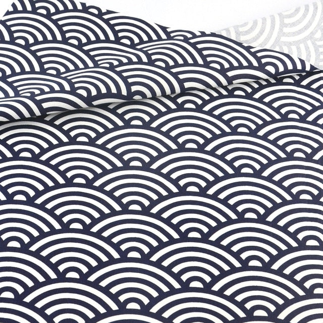 Dark Blue Series Cotton Fabric