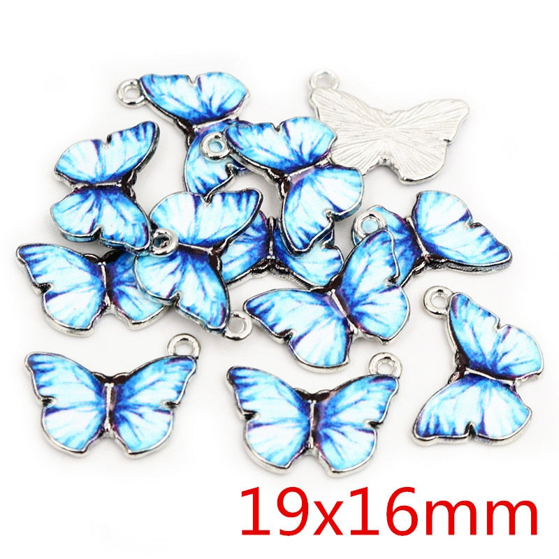 Colorful Butterfly Charms