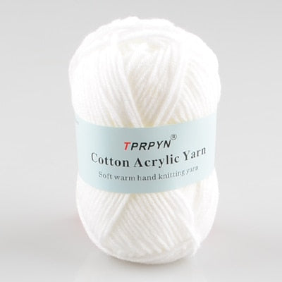 Cotton Blended Worsted Yarn