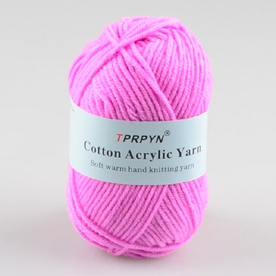 Cotton Blended Worsted Yarn