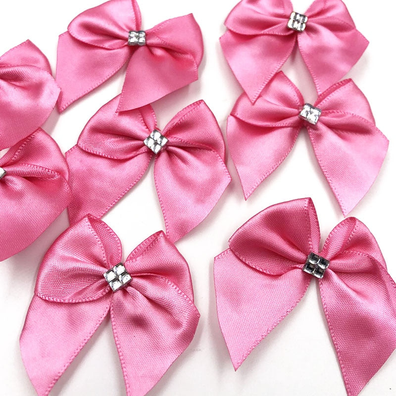 40PC Ribbon Bow Appliques