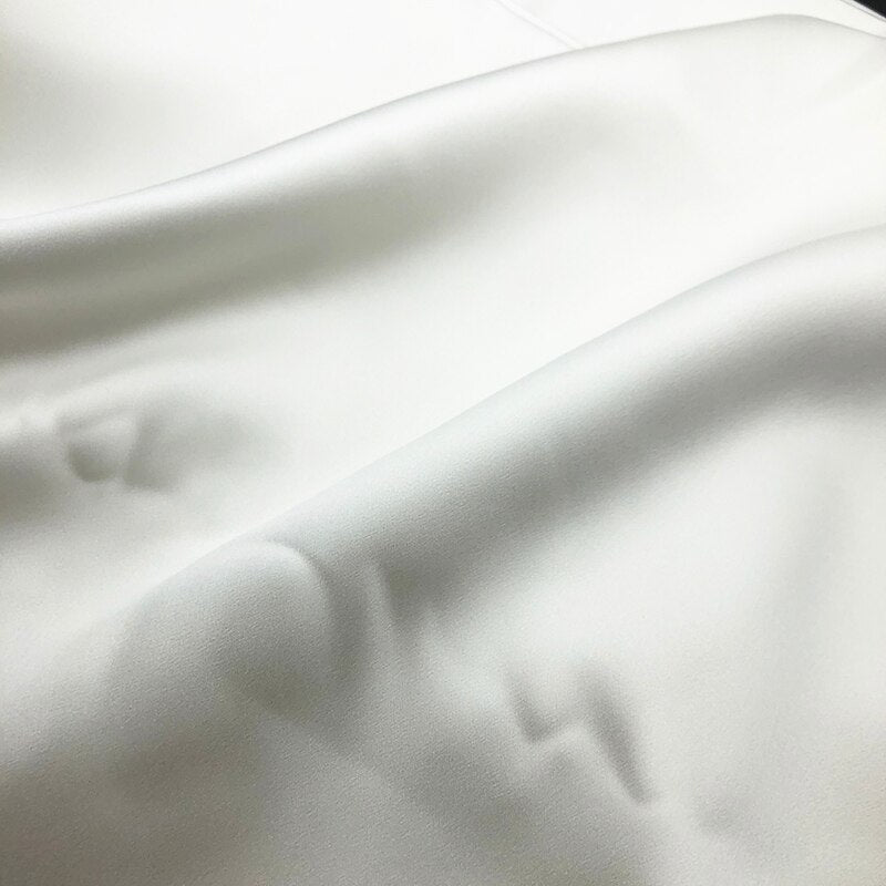 1 Meter 100% Natural Undyed White Satin