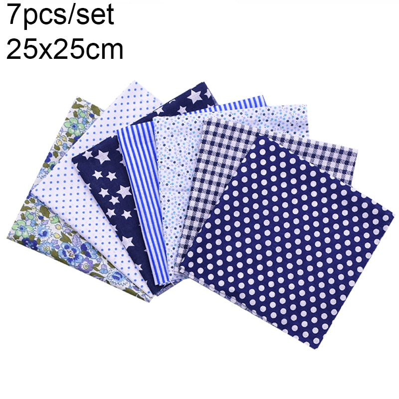 7-50pcs Assorted Floral Printed Cotton Fabric