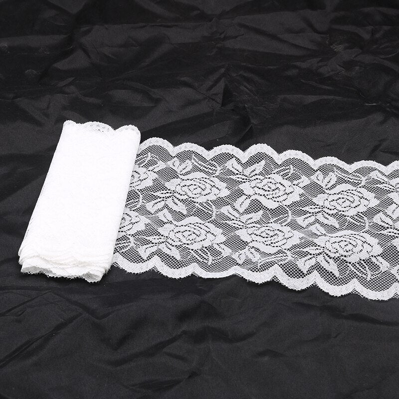 2 Yards Elastic Lace Ribbon Trim