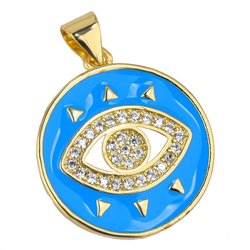 Enamel Charm Pendant (style option)