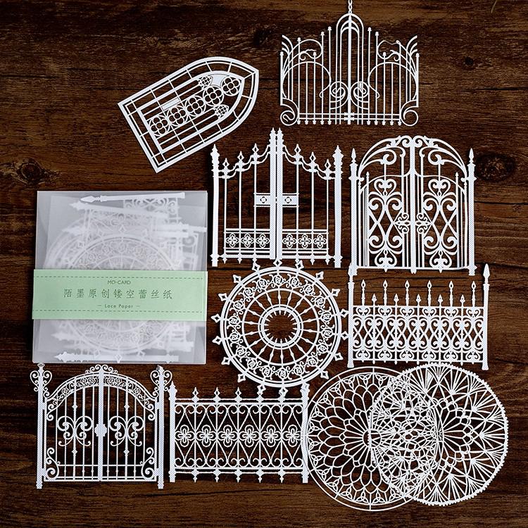 Decorative Lace Paper Die Cuts