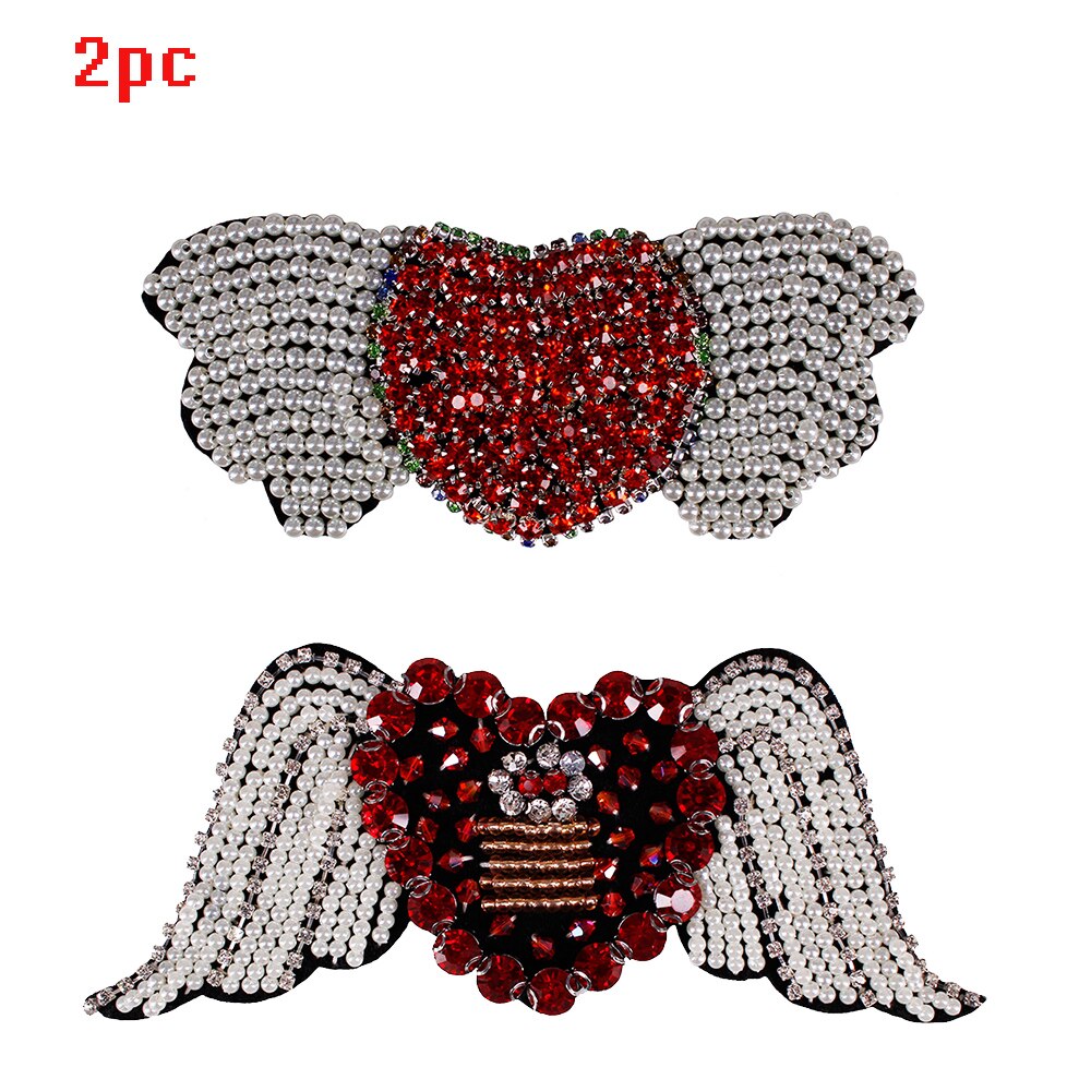 Rhinestone Sequin Applique Patches