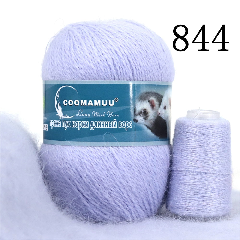 70g/Pcs High Quality Soft Mink Velvet Wool Yarn