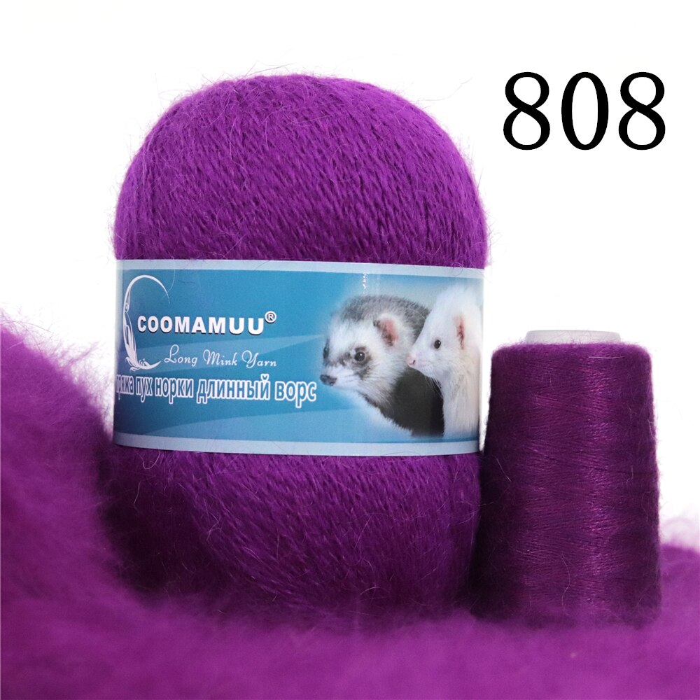 Plush Mink Cashmere Yarn Anti-pilling Fine Quality