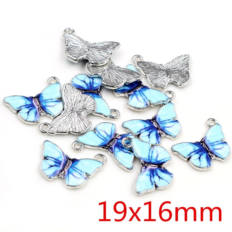 Colorful Butterfly Charms