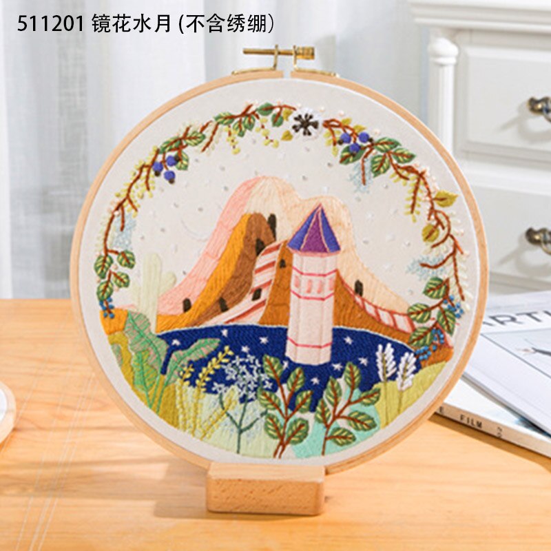 Scenery Patterns Embroidery Kit