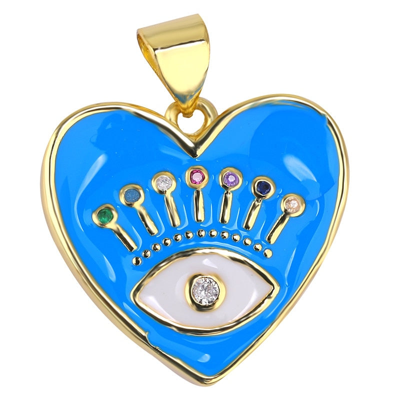 Enamel Charm Pendant (style option)