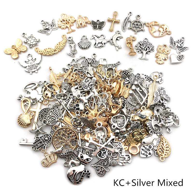 Mixed Vintage Metal Charms (30/pack)