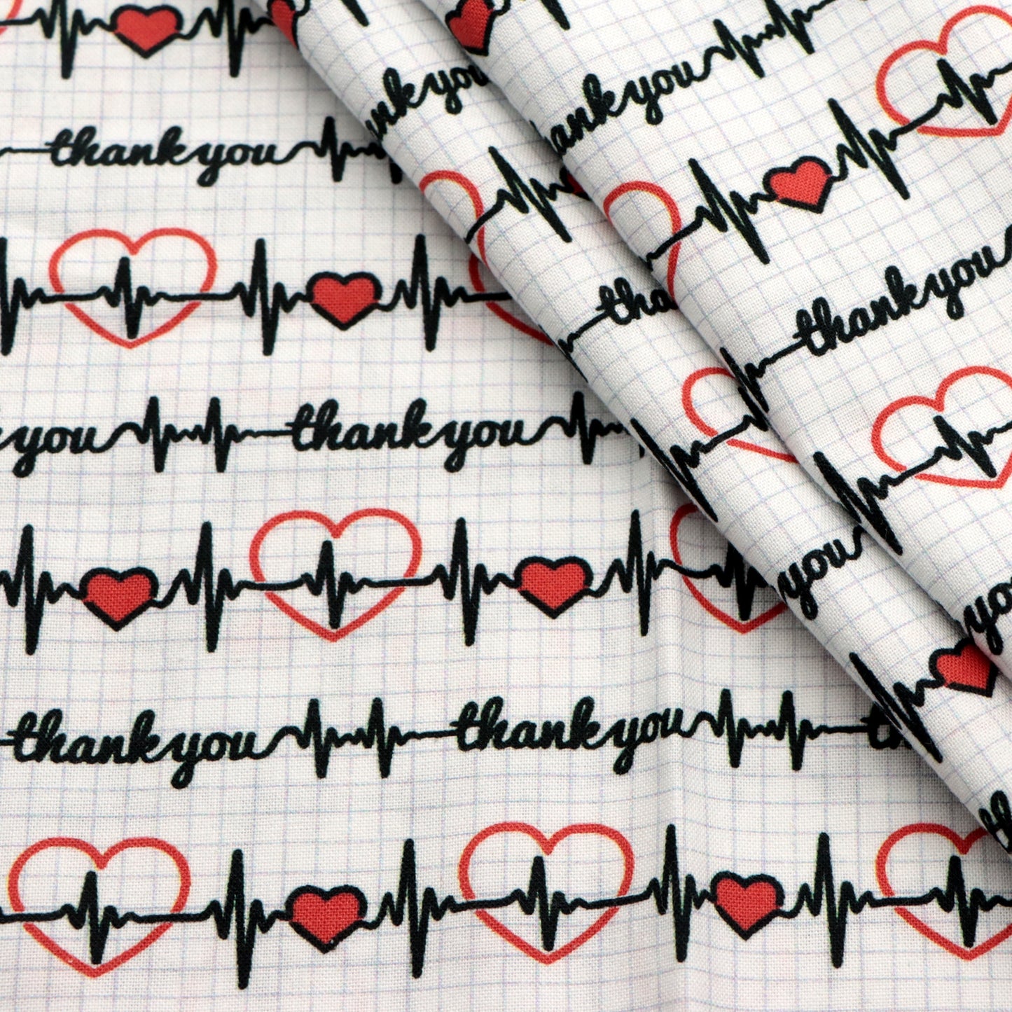 Healthy Nurse Polyester Cotton Fabric